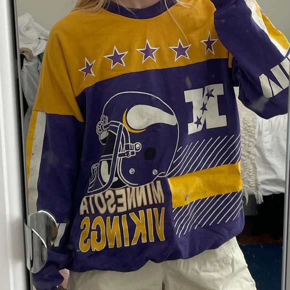 Vintage football crew neck - Picture 2 of 5
